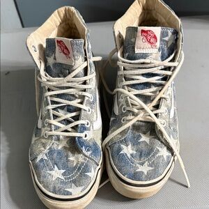 Vans Blue Star High-Top Sneakers